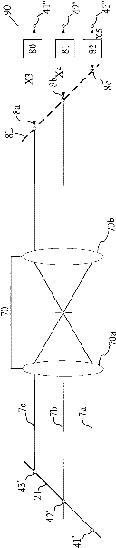 Imaging adjustment unit and focusing and leveling control system using the unit