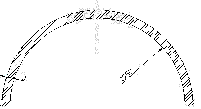 High-precision machining deformation control method for titanium alloy spherical shell