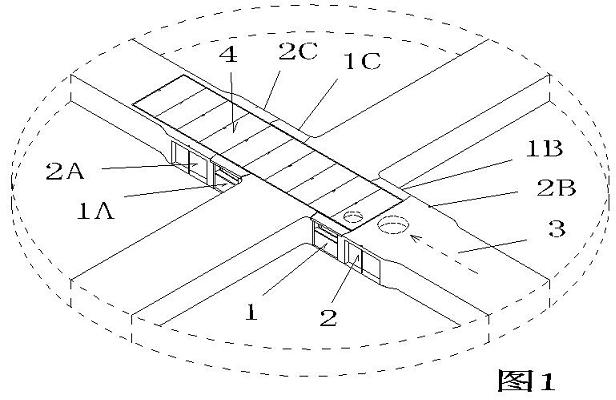 Multifunctional irrigation and drainage gate for ridge