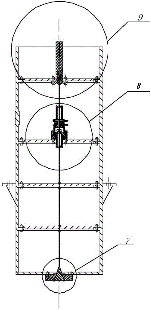 Subaqueous explosion pressure measurement device based on improved Hopkinson bar