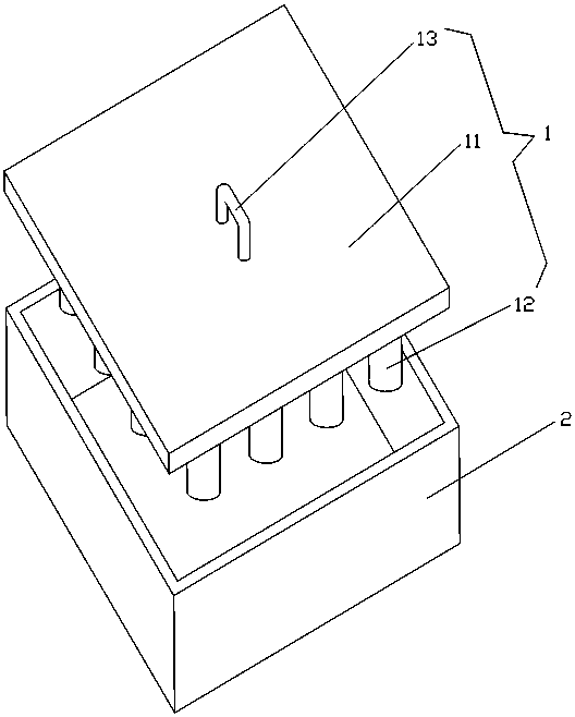 A production method of anhydrous iron phosphate and its special molding tool