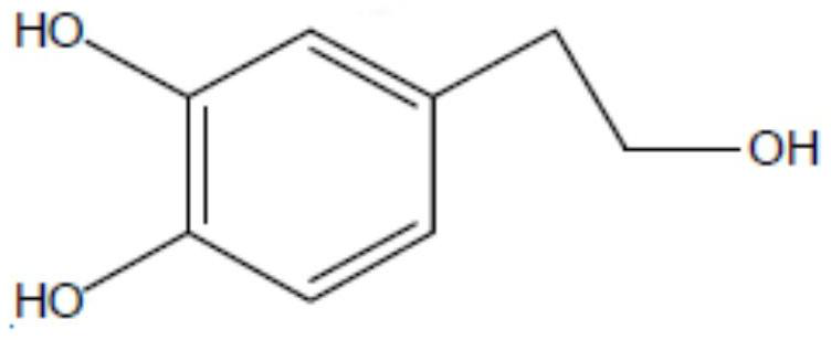 A kind of preparation method of hydroxytyrosol