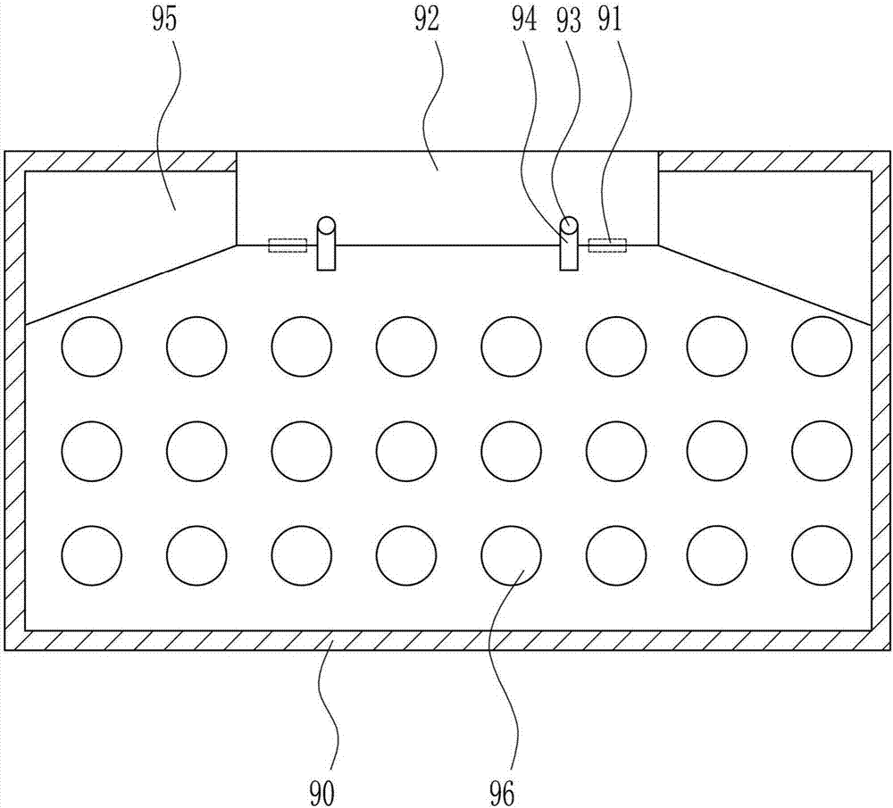 Coal briquette sorting device for smelting