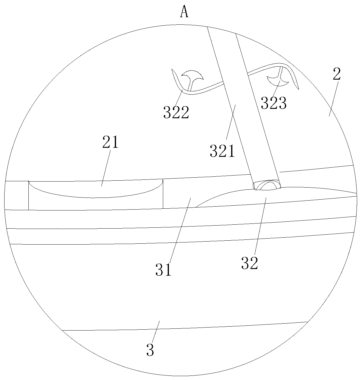 Preparation device for sunscreen cream