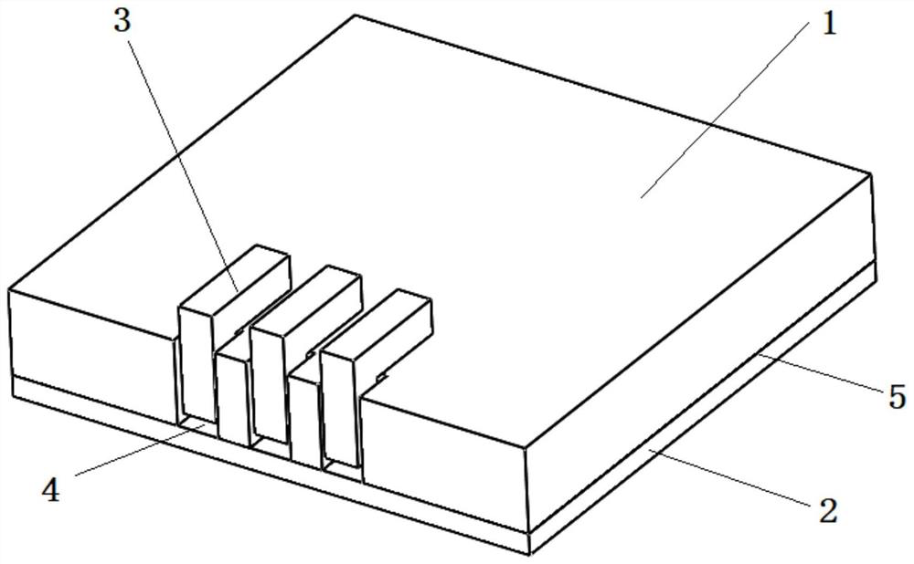 Ceramic capacitive pressure sensor and preparation method thereof