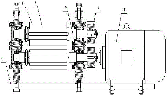 Straw shredding machine