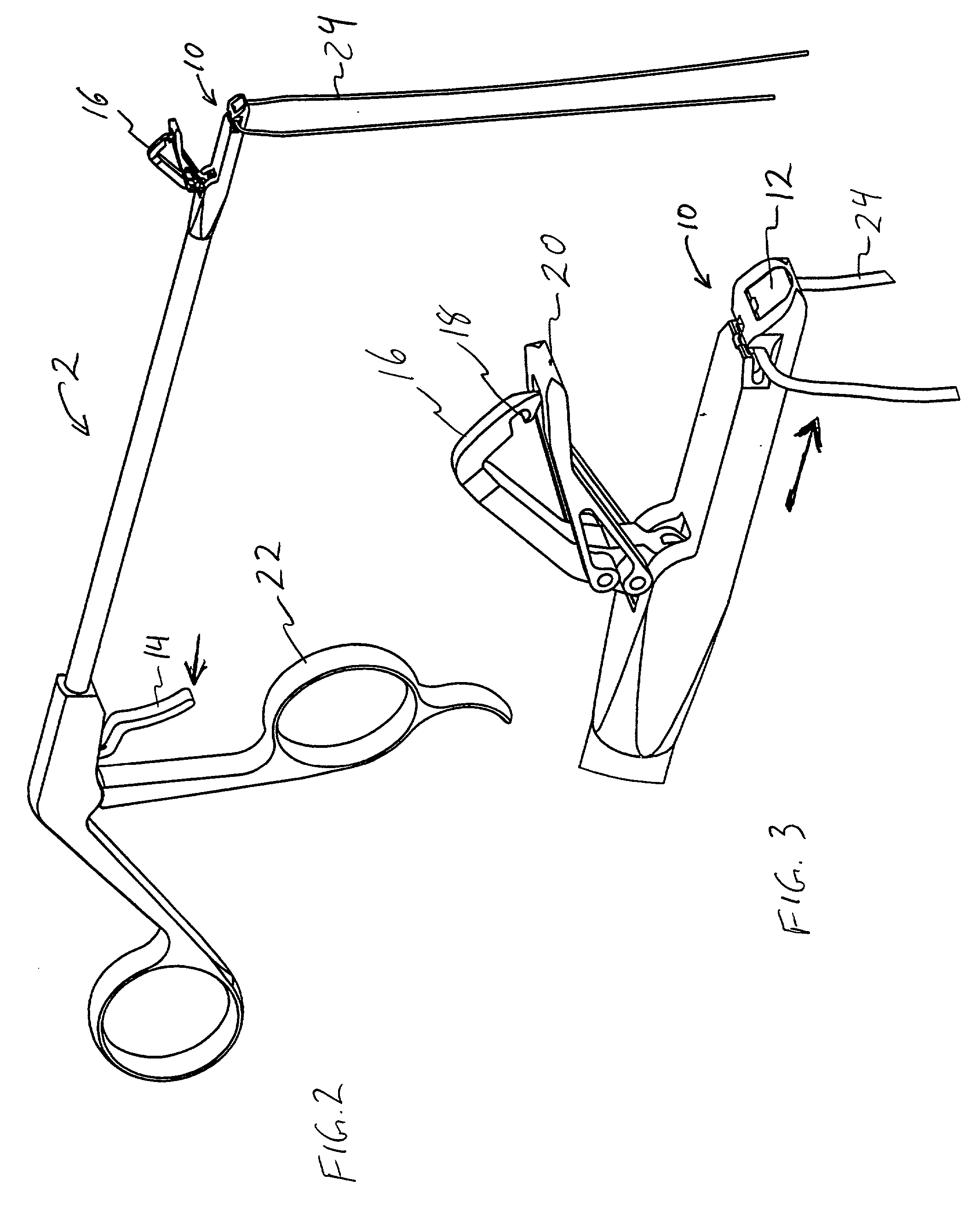 Arthroscopic suture passing instrument