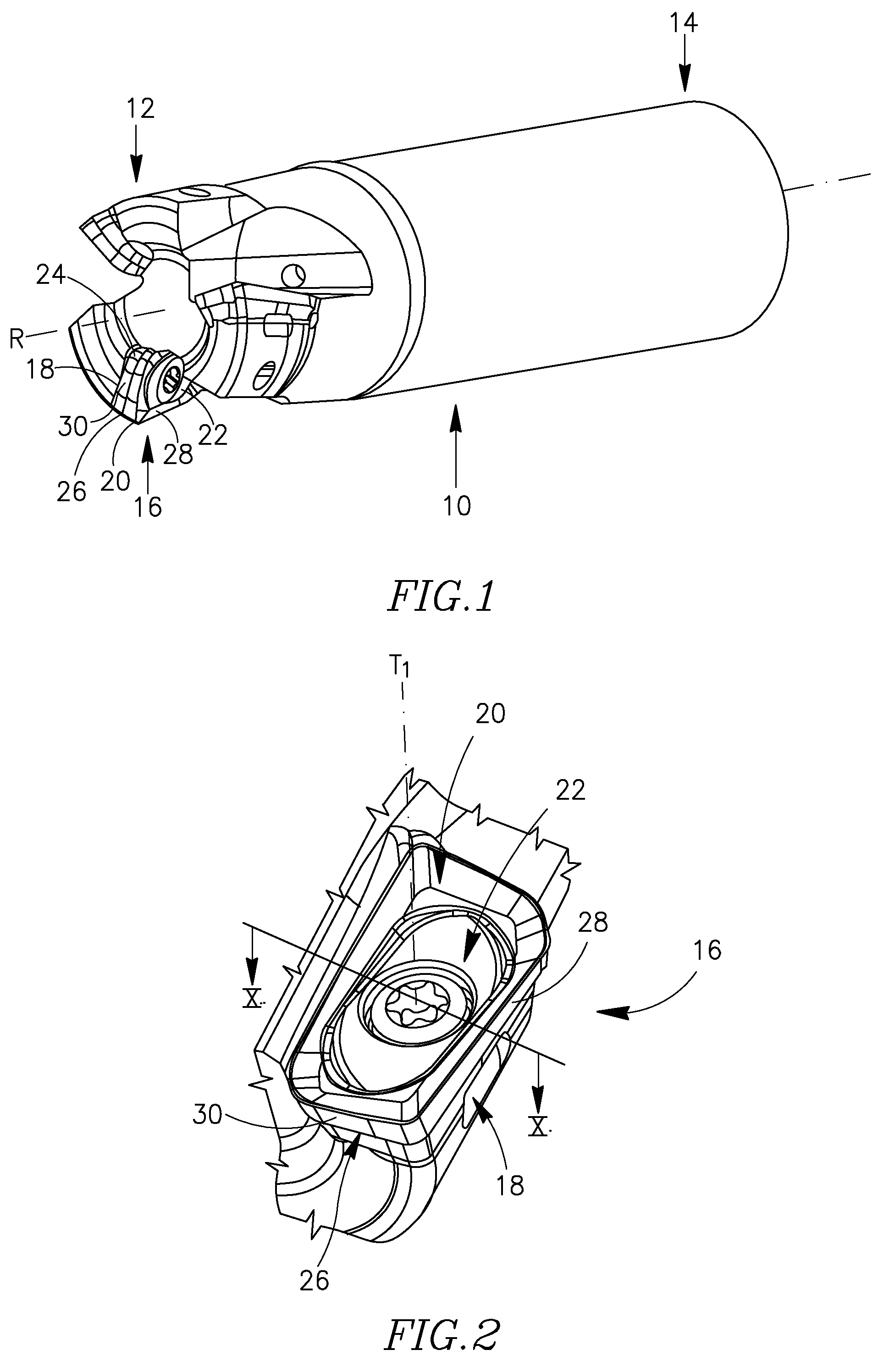 Cutting tool and cutting insert therefor