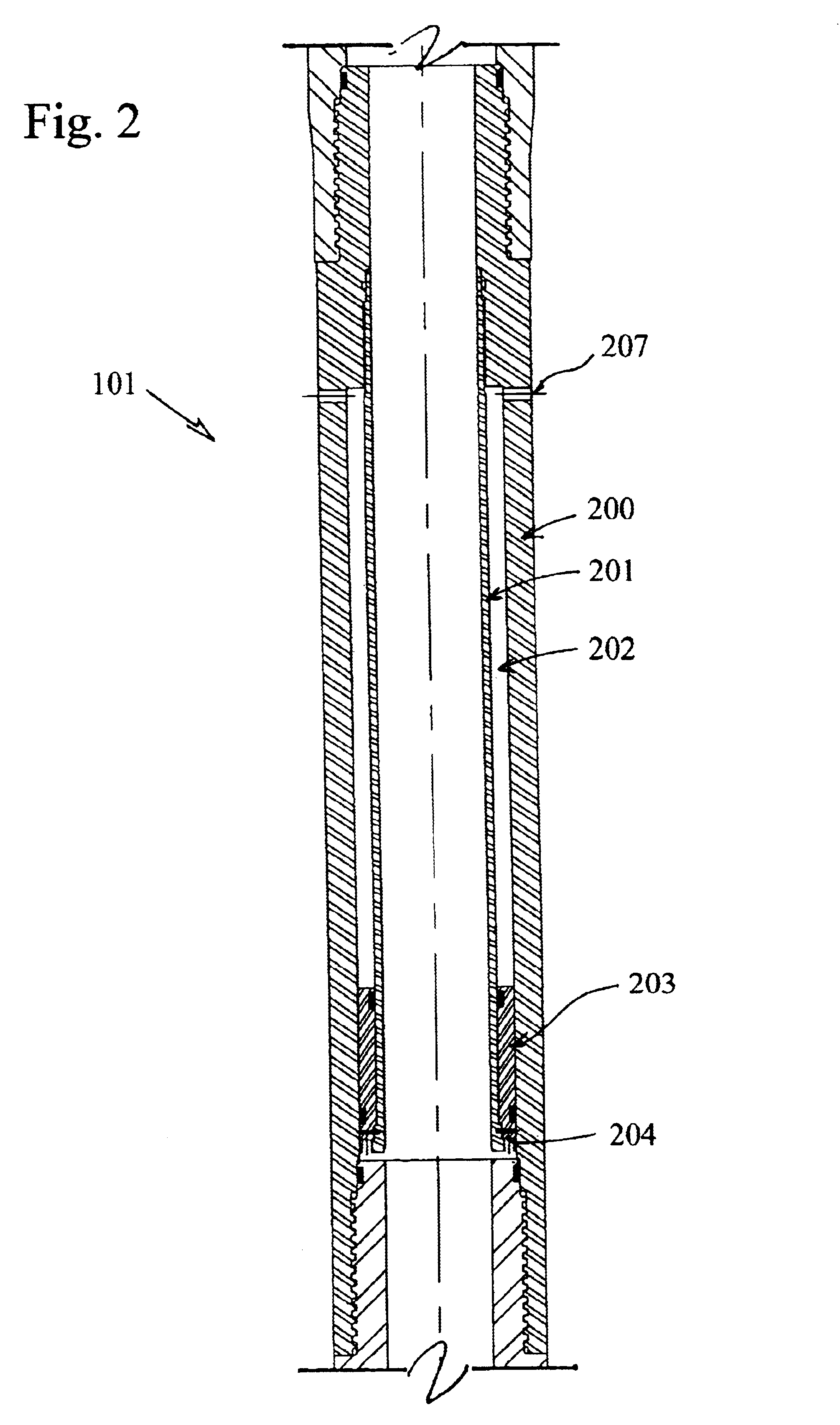 Surge pressure reduction apparatus with volume compensation sub and method for use