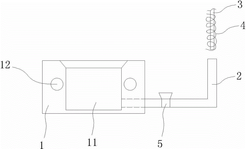 Cast-welding method for lead-acid storage battery tabs