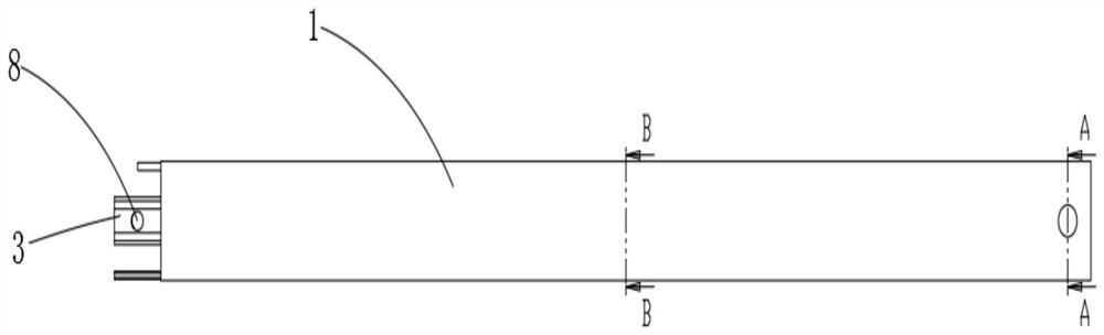 Hollow ultrathin-wall aluminum profile