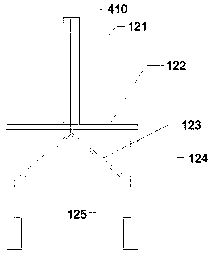 Vertical water turbine upper frame lifting device