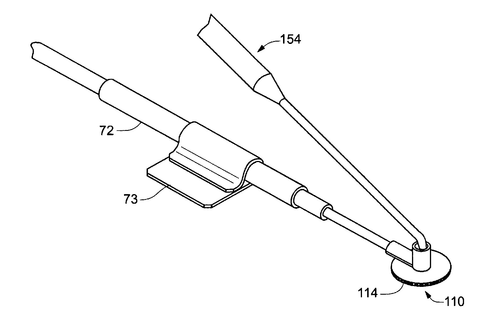 Adapter for connection to pulse generator