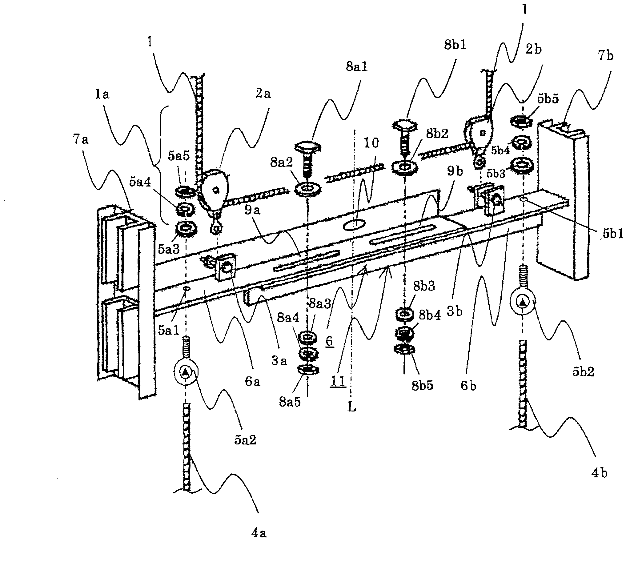 Main tight wire replacing method of elevator