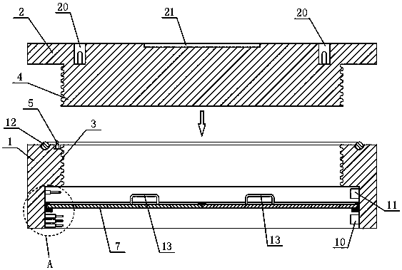 Intelligent manhole cover for power tunnel