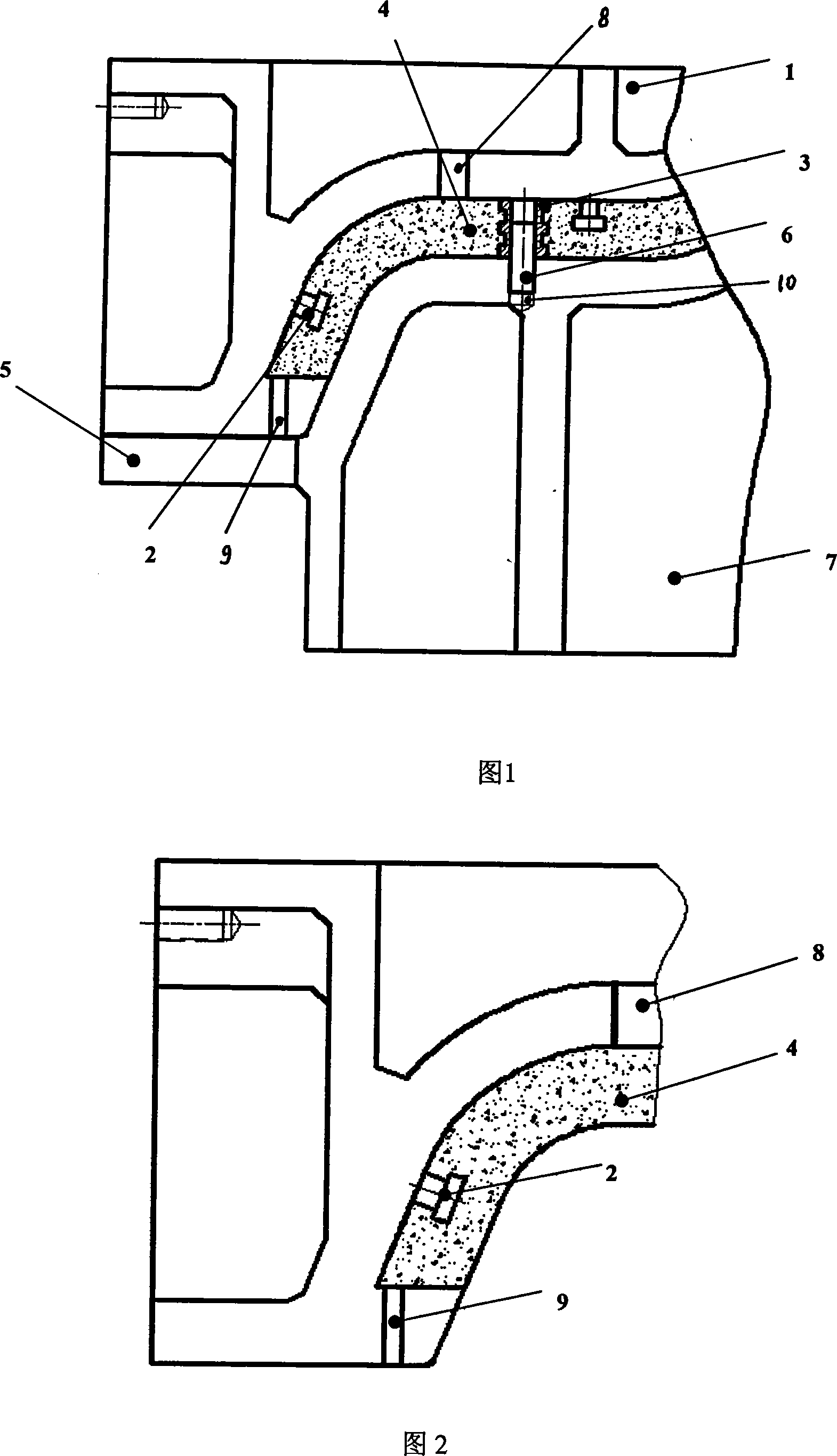 Cement type surface simple drawing mold