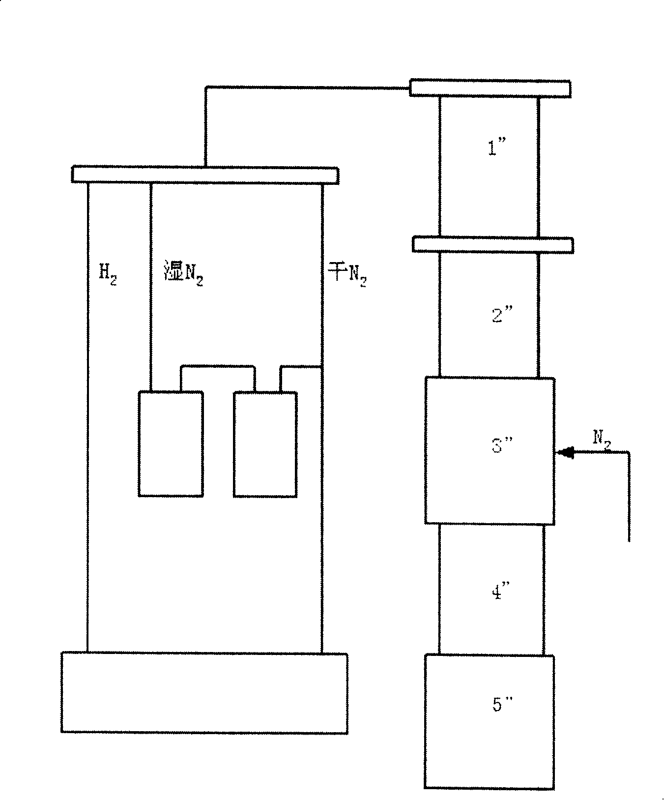 Quick cooling test plant for disk type band steel, and method of use