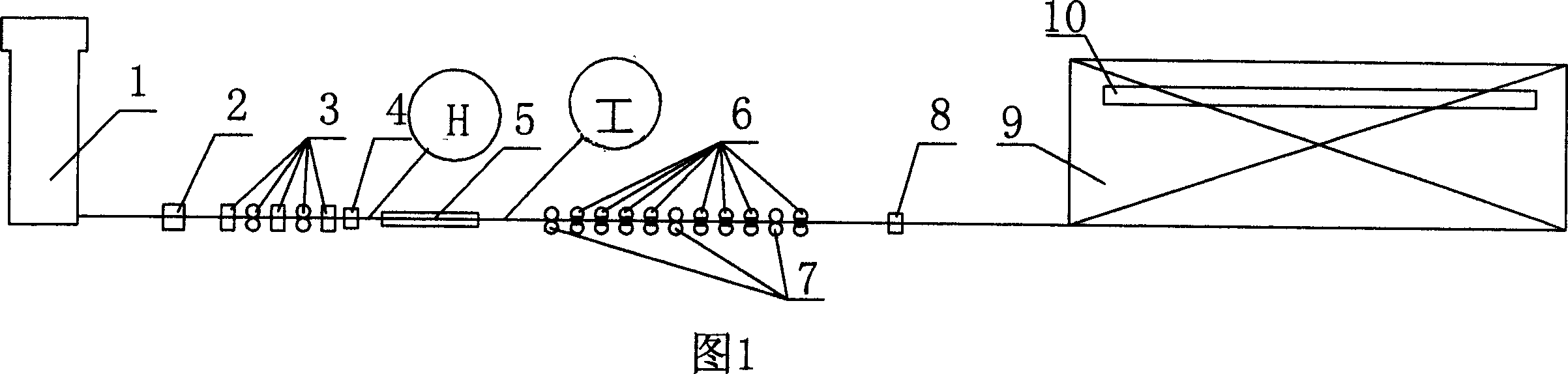 H-type shape steel vertical rolling method and apparatus