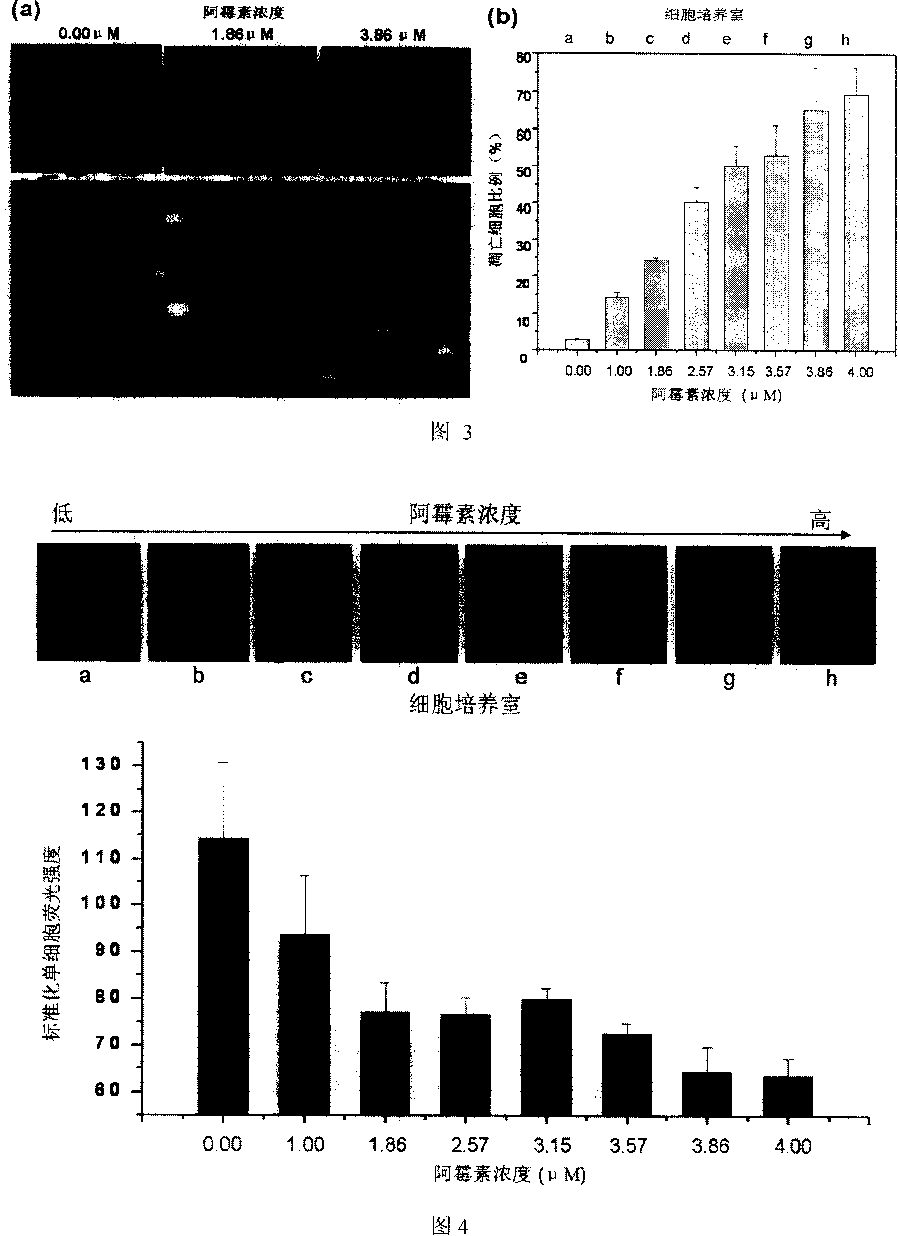 Integration micro flow control chip used for apoptosis research and application thereof