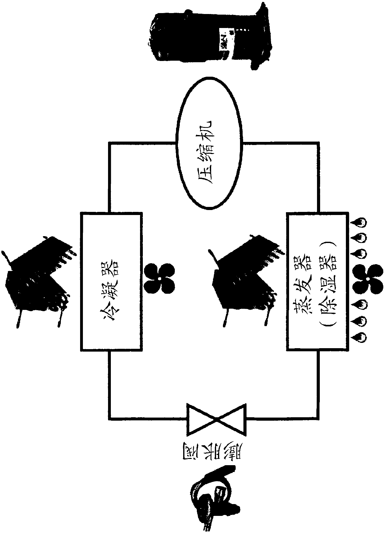 Hybrid atmospheric water generator