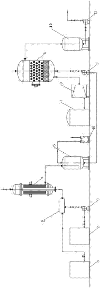 Industrial wastewater treatment device and treatment method