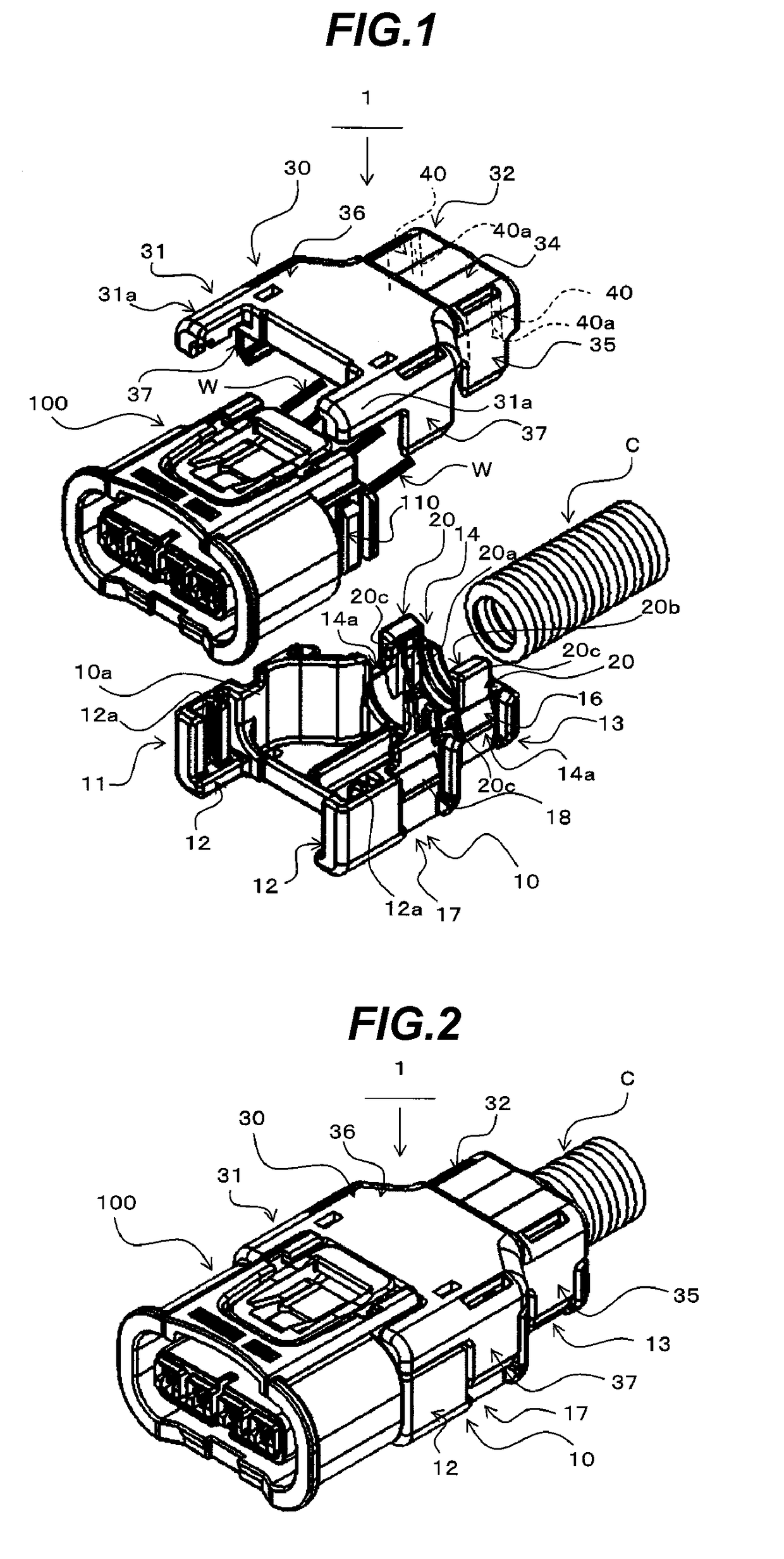 Connector cover