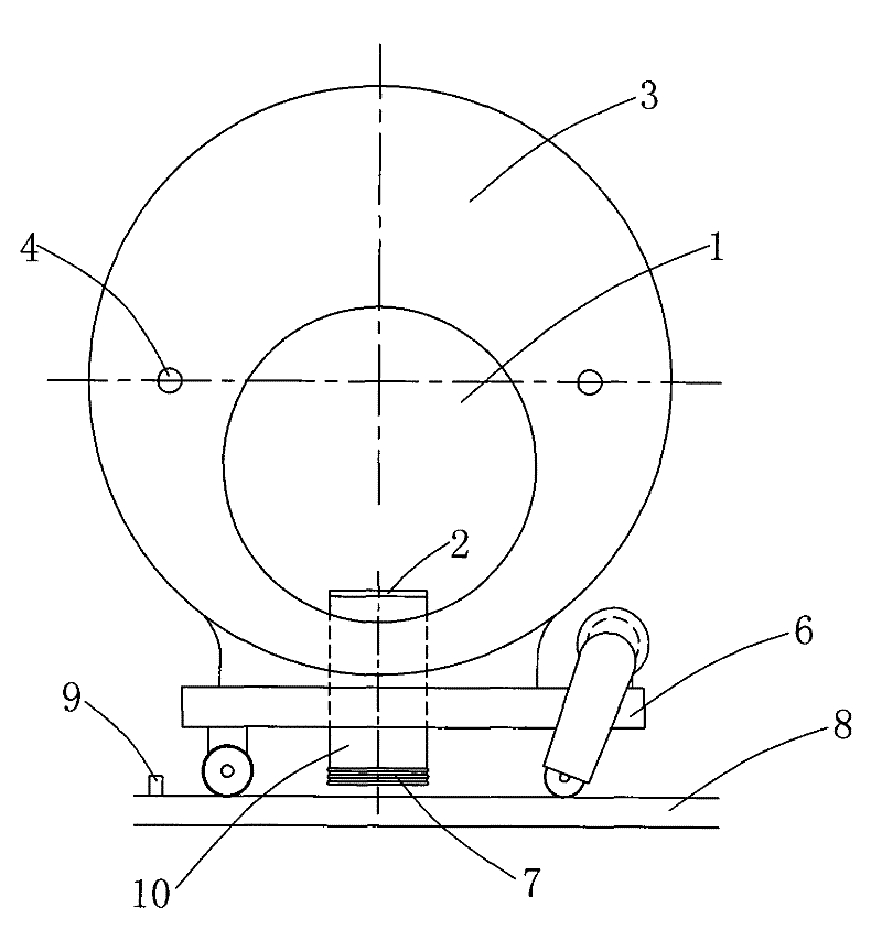 Automatic transposition side-draught exhaust gas suction device