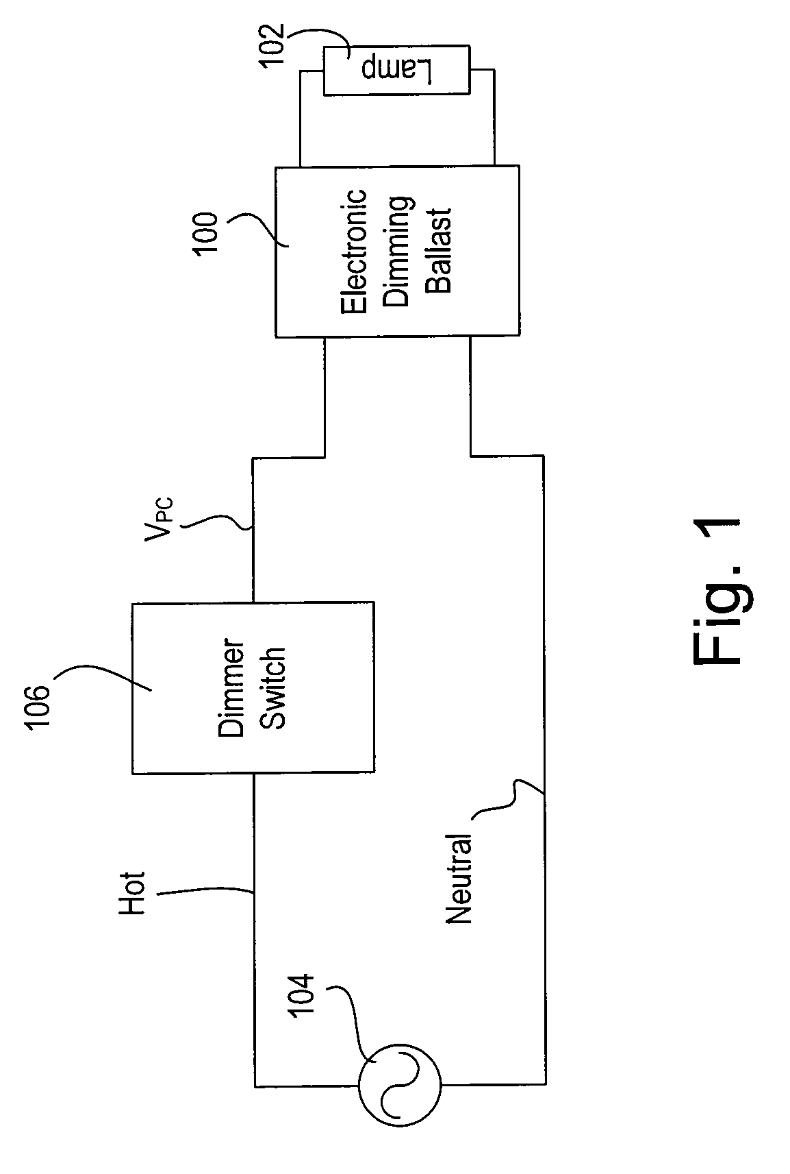 Electronic ballast having a partially self-oscillating inverter circuit