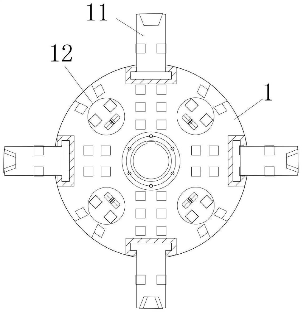 Pipe jacking machine capable of being disassembled in pipeline