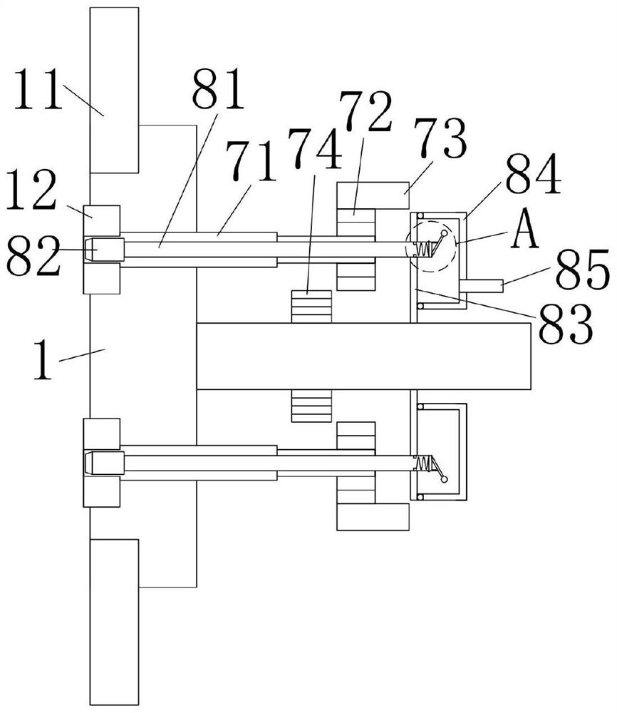 Pipe jacking machine capable of being disassembled in pipeline