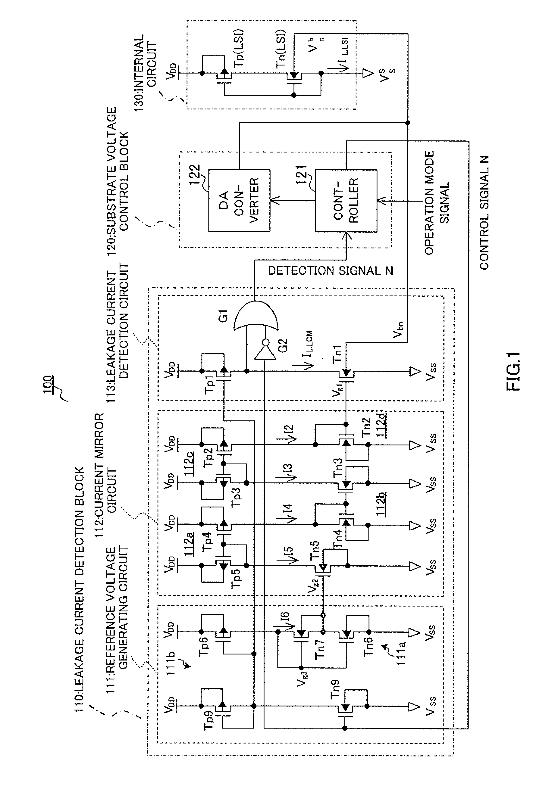 Semiconductor integrated circuit apparatus and electronic apparatus