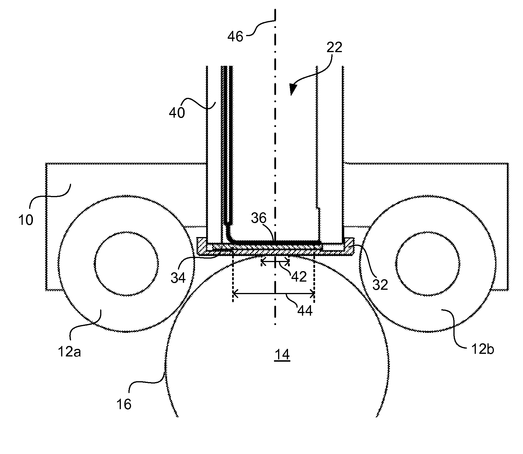 Probe holder providing constant lift-off for in-line bar-pipe testing