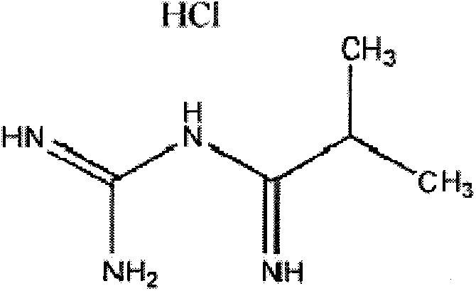 Composition containing vildagliptin and metformin and preparation method of composition