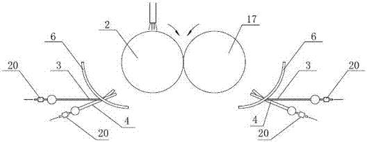 Method and device for forming optical glass