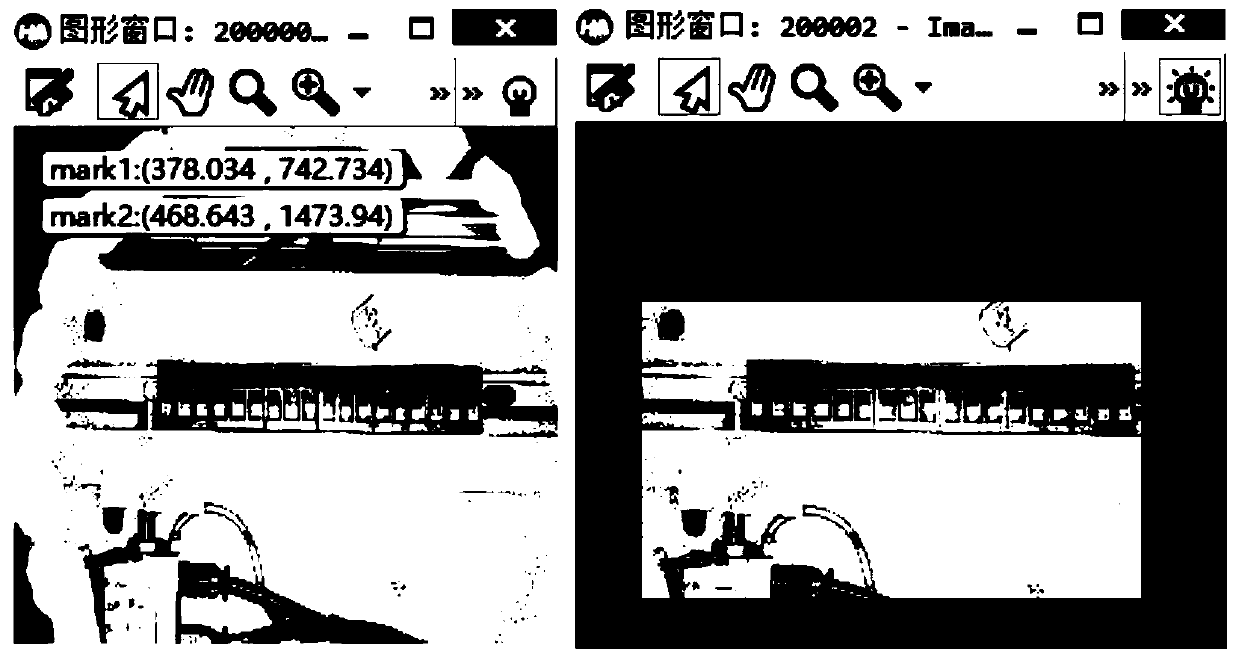 AOI character defect detection method and device based on industrial machine vision