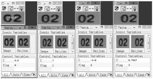 AOI character defect detection method and device based on industrial machine vision