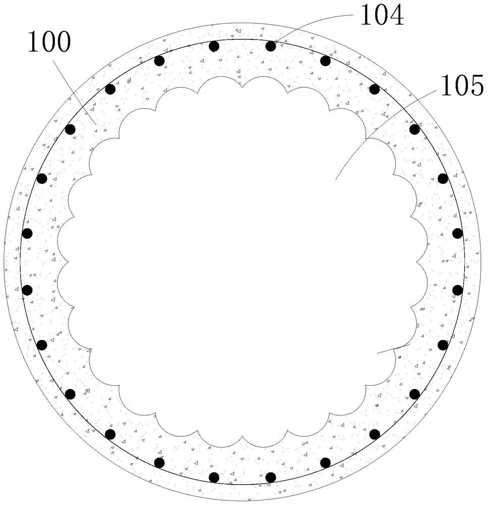 Method for maintaining and treating defective cast-in-place pile