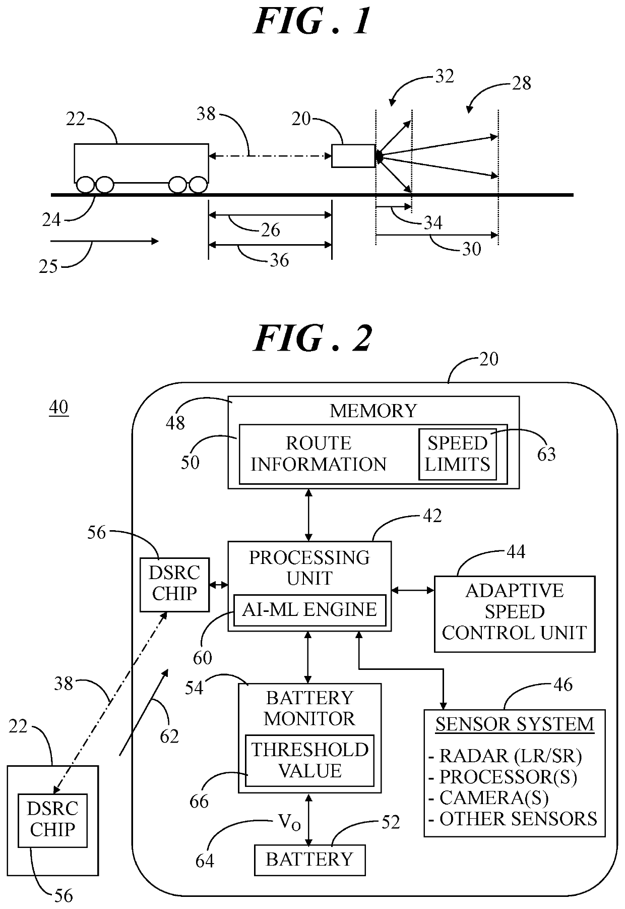 System and method for monitoring a moving vehicle