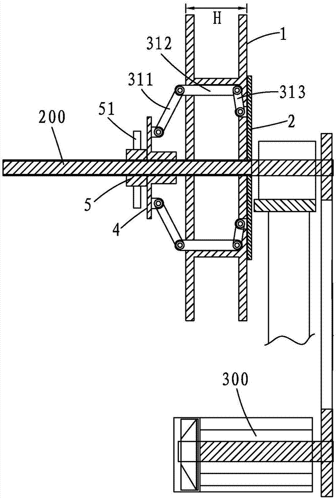 Charging tray mounting structure of silk feeder