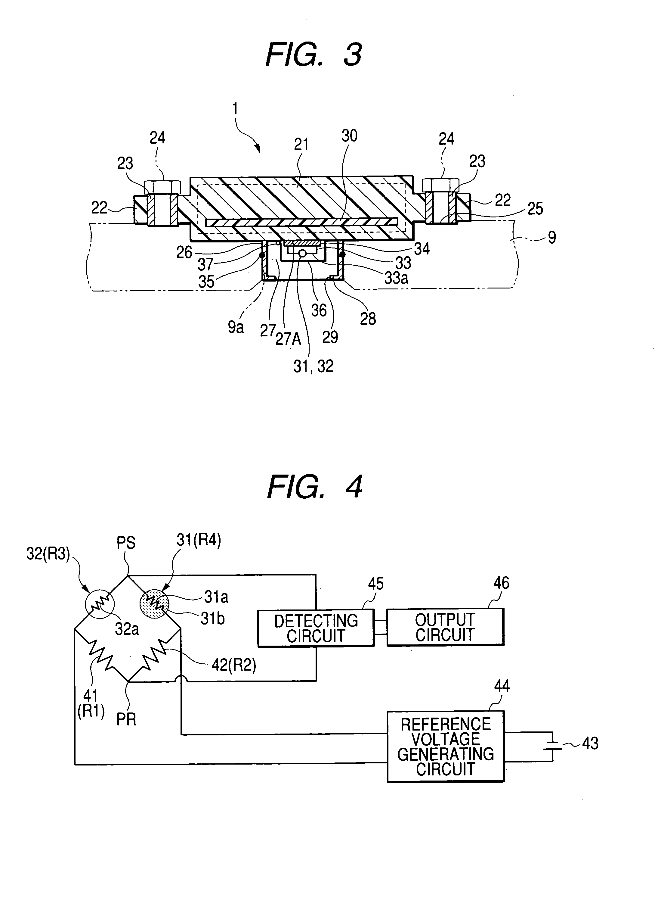 Control device of gas sensor