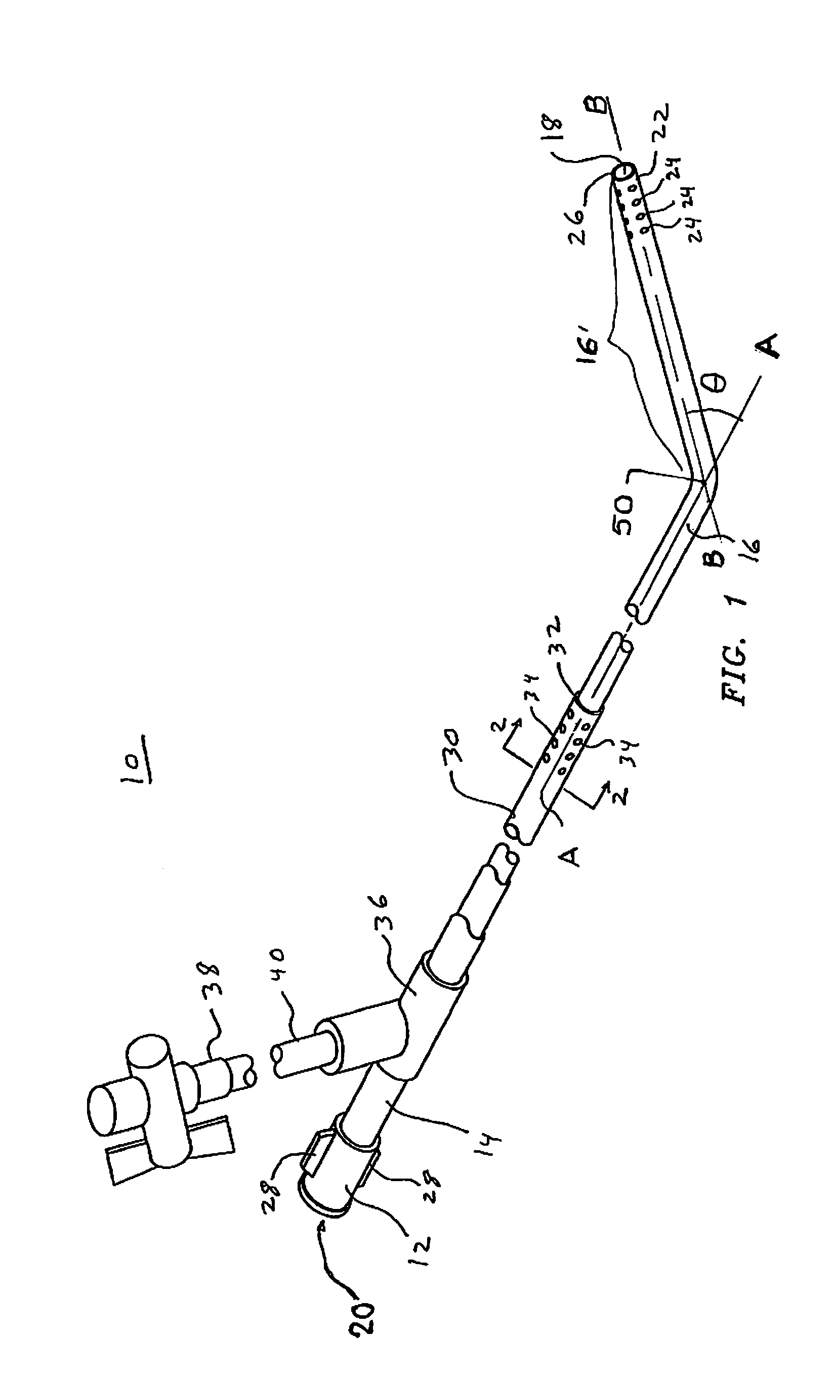 Dual lumen catheter and method for minimally invasive endoluminal surgery