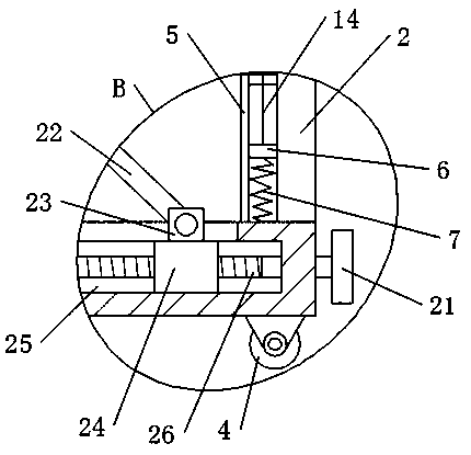 Medical care patient rehabilitation auxiliary device