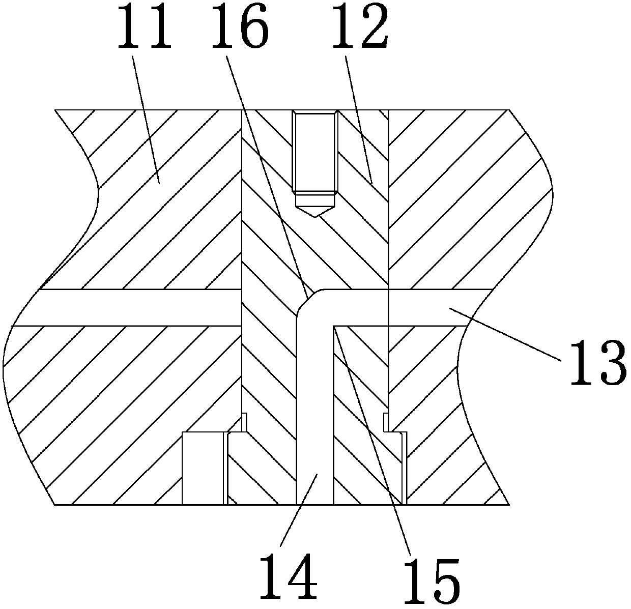 White material mold insert