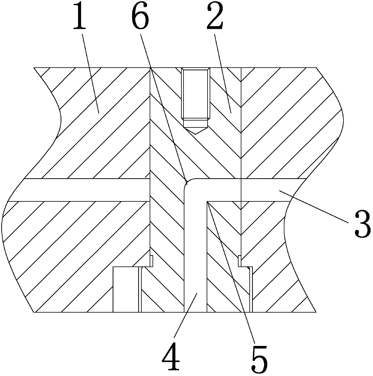 White material mold insert