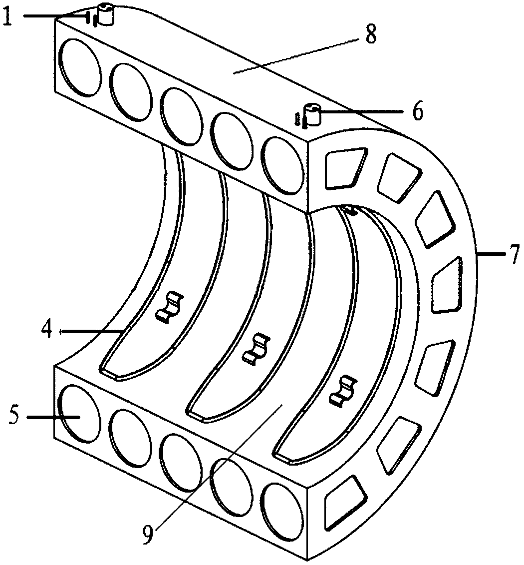 Heat insulation block