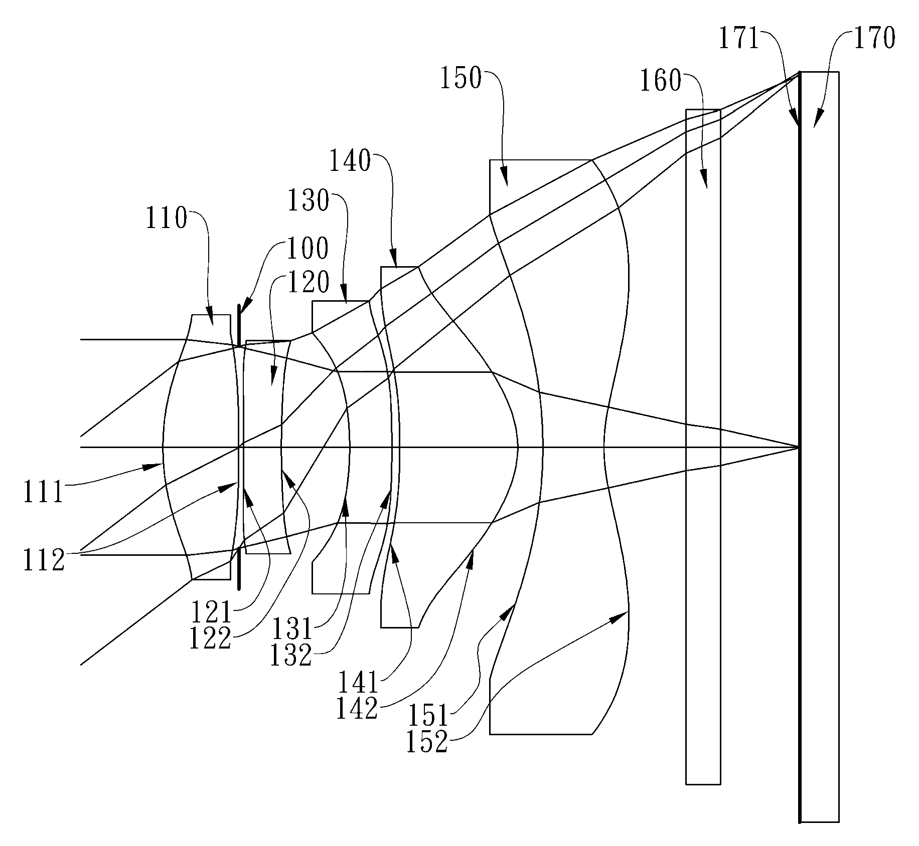 Image capturing optical lens system