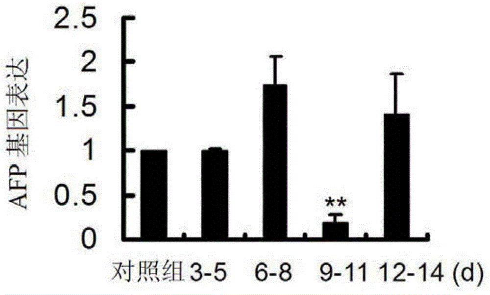 New application of cells matched with tumor cell developmental stage and extract of cells