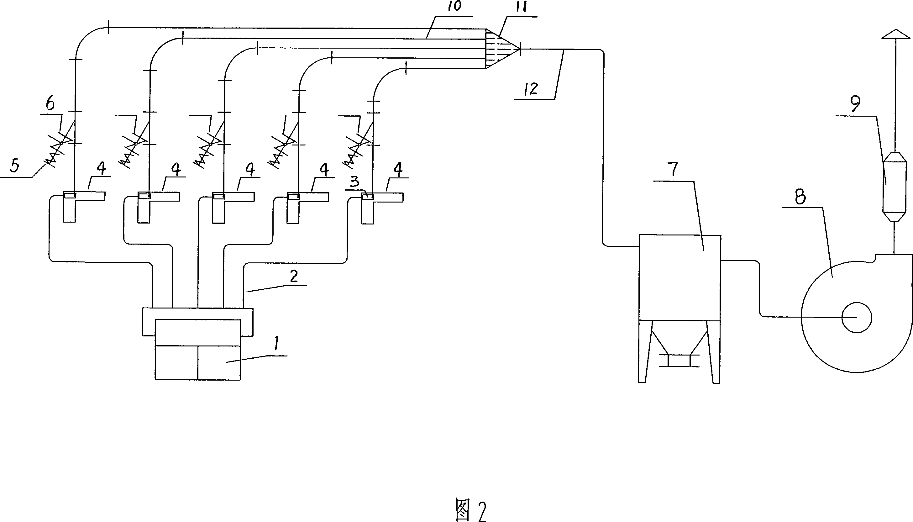 Binary isogram replacing constant-speed pneumatic conveying method