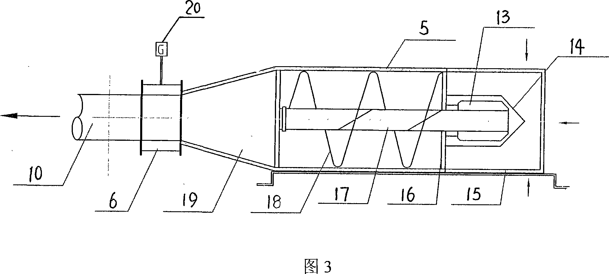 Binary isogram replacing constant-speed pneumatic conveying method