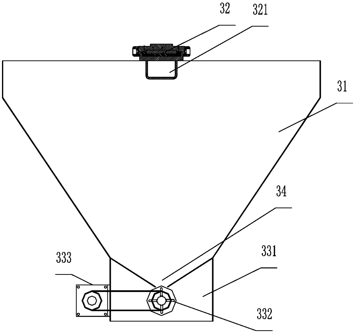 Greenhouse fertilizer applying machine